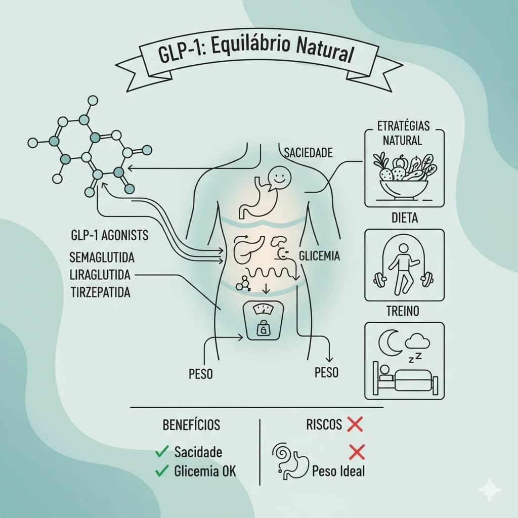 GLP-1: o hormônio que regula apetite, glicose e (talvez) muito do seu metabolismo