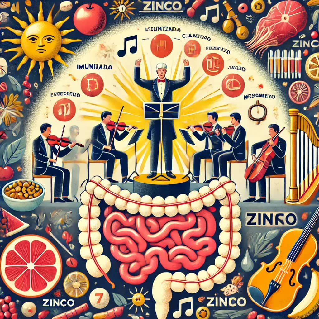 Quais são os principais fatores que influenciam a absorção de zinco no intestino