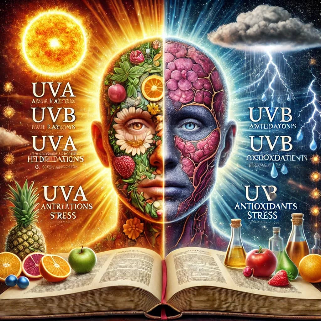 Como a exposição ao UV afeta a pele de forma diferente