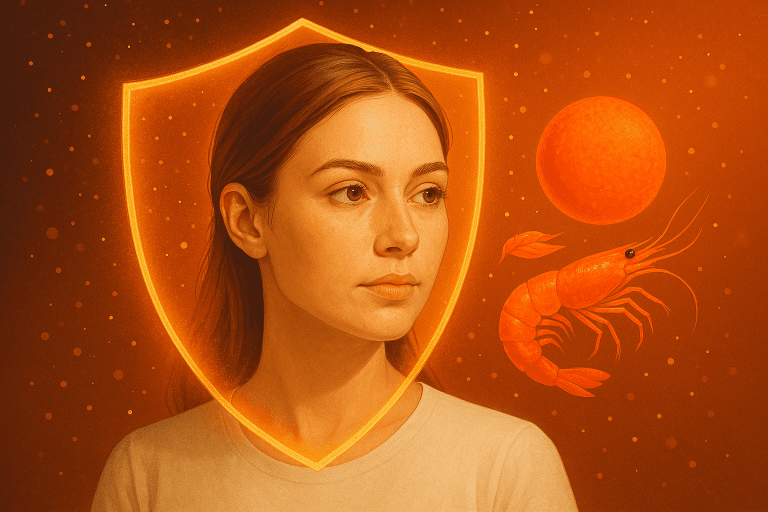Astaxantina: O Guardião Laranja da Saúde da Pele