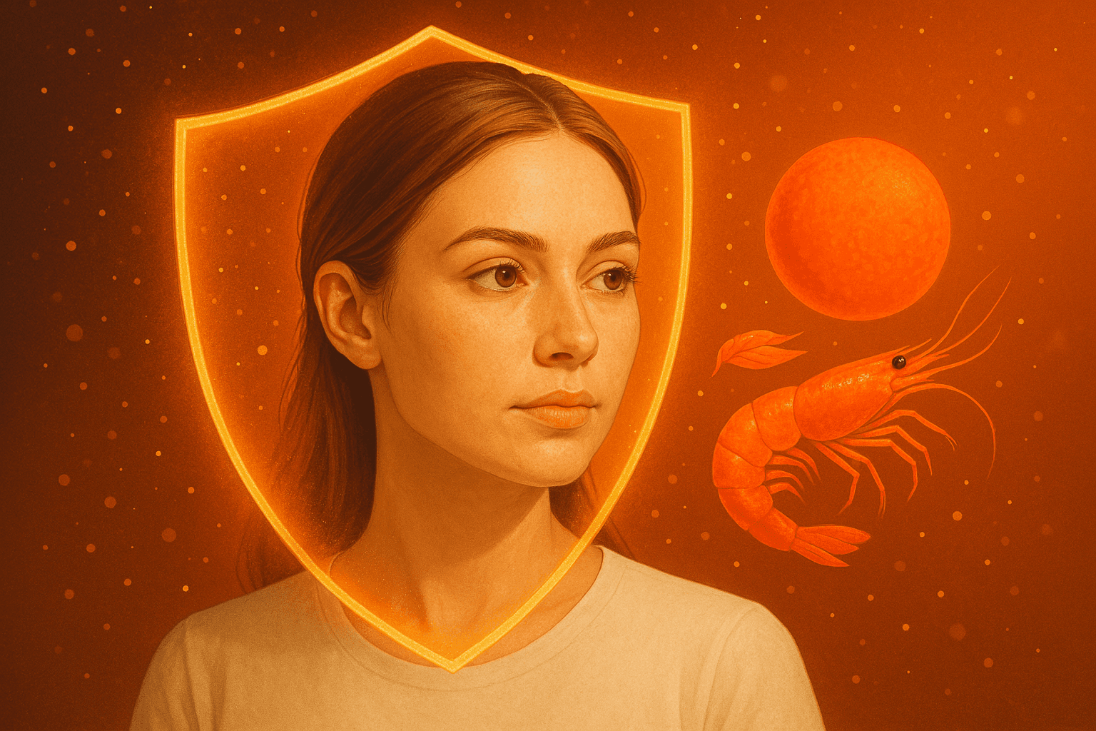 Astaxantina: O Guardião Laranja da Saúde da Pele