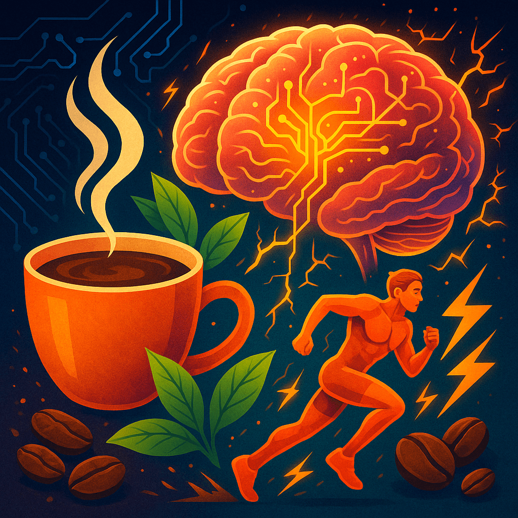 Cafeína: O combustível invisível do cérebro e do corpo