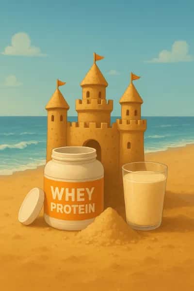 Whey Protein: O Segredo Científico para um Castelo de Saciedade Fortificado e Ondas de Fome Controladas