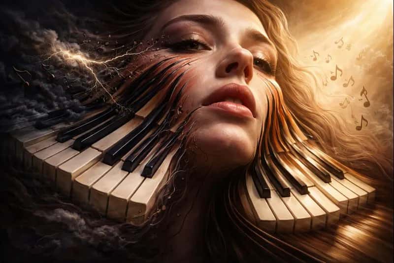 O Rosto de Cortisol: Como o Estresse Desafia Seu Piano Facial e Como Afiná-lo