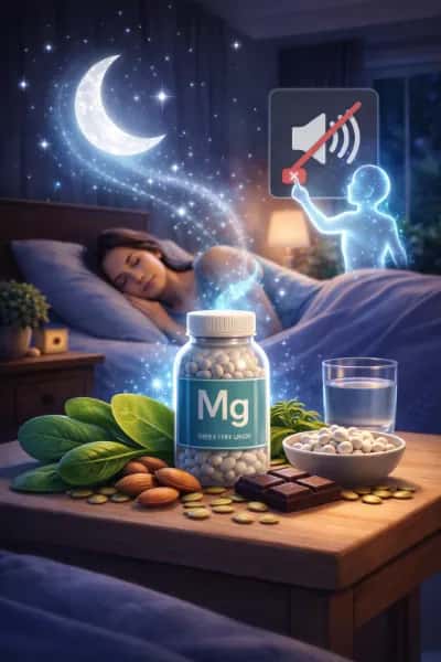 O Botão de "Mudo" para o Estresse: Como o Magnésio Prepara o Seu Corpo para o Descanso Real