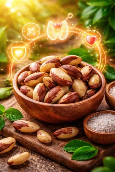 O Alimento do Sorriso: Como a Castanha-do-Pará Regula seu Humor e sua Biologia