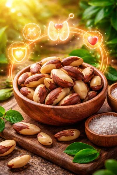 O Alimento do Sorriso: Como a Castanha-do-Pará Regula seu Humor e sua Biologia