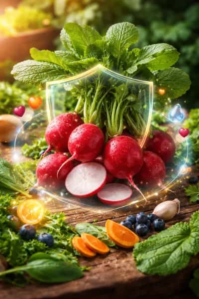 Rabanete: O "Sócio Integral" da Sua Longevidade