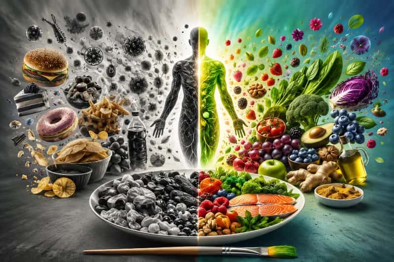 Pintando a Saúde: Como Usar a Paleta de Cores da Natureza para Blindar seu Corpo Contra Doenças