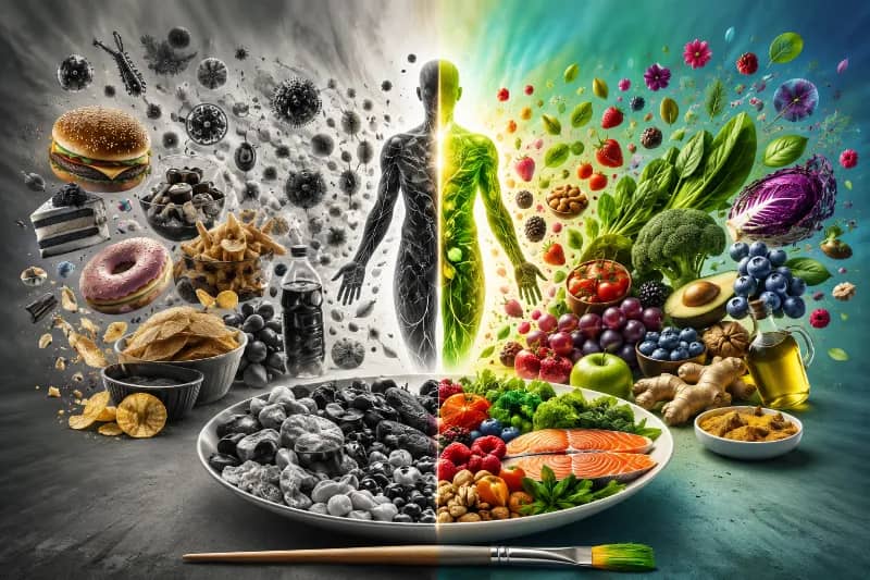 Pintando a Saúde: Como Usar a Paleta de Cores da Natureza para Blindar seu Corpo Contra Doenças